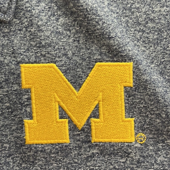 Champion Men’s Michigan Wolverines Polo Shirt - Small Size - Picture 5 of 7